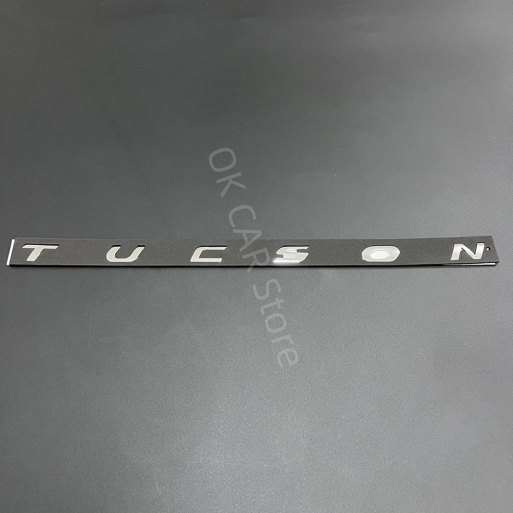 Hvmqy2 Bright Black TUCSON Emblem Trunk Sticker Rear Sticker For Hyundai TUCSON NLINE Car Styling Hyundai Trunk Sticker ABS