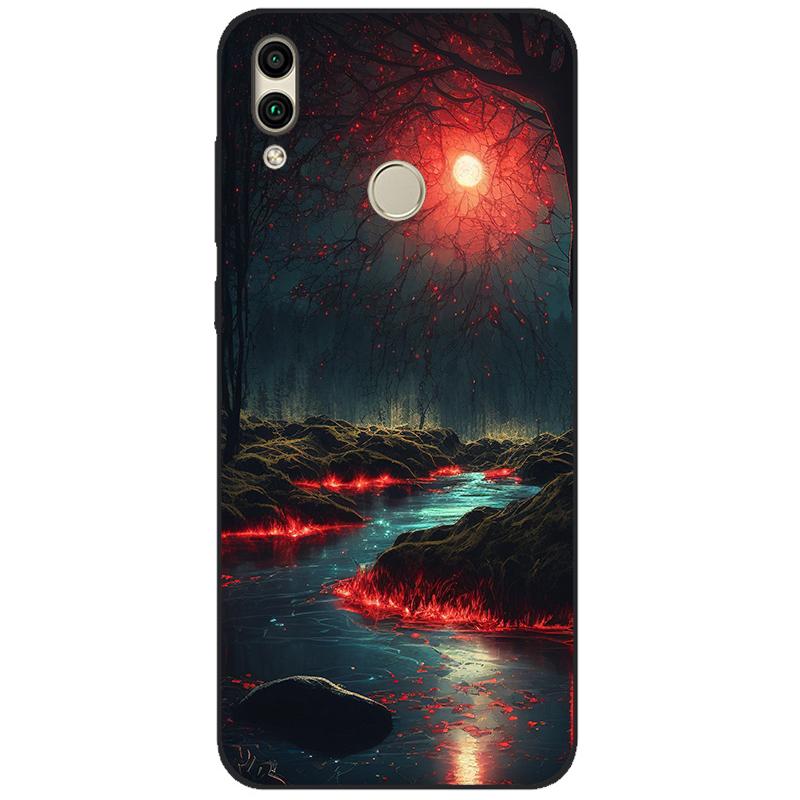 For Huawei Honor 8C 8 C Shockproof Protective Phone Case on Honor 8C Fashion Silicone Cover Honor8C Case 6.26" Honor 8C Case