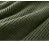 Women's Autumn/Winter 2026 Half-Zip Cashmere Sweater - Lapel Vertical Stripe, Gentle Style Loose Slimming Knitwear