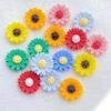 20Pcs Cute Mini Kawaii Cartoon Chrysanthemum Series Resin Scrapbook Diy Children Gift Hairpin Accessories