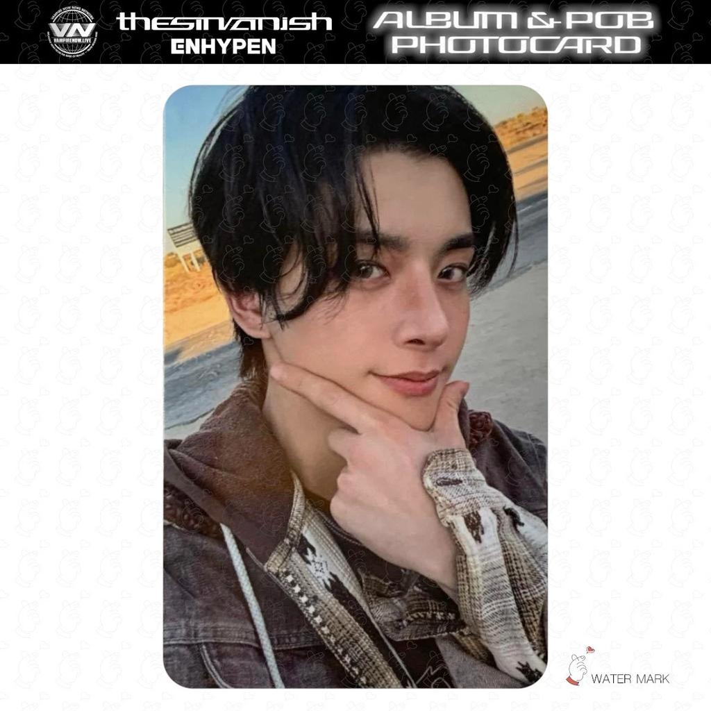 VORBESTELLUNG ENHYPEN THE SIN VANISH ALBUM Fotokarte Japan POB Glücksziehung OFFIZIELL FORBIDDEN AFTERLIGHT STORM FUGITIVES