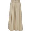 VEROMODA Women's 2025 Spring High-Waist Detachable Belt Culottes