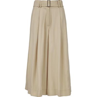 Women's High-Waist Detachable Belt Skirt-Pants