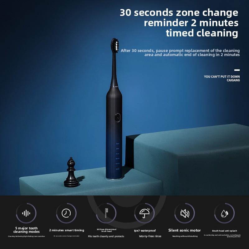 Adult Electric Toothbrush Long Standby 360 Days Maglev USB Rechargeable Sonic Toothbrush