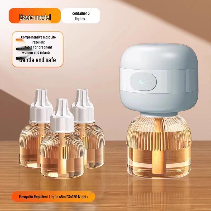 Electric Mosquito Repellent Liquid for Home - Safe for Pregnant Women & Infants, Plug-in Refill
