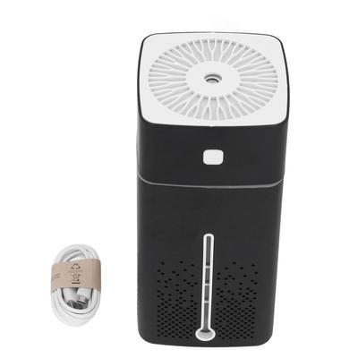 Humidificateur de bureau Silencieux Grand Volume de Brume 1000ml Minuterie 9H Diffuseur d'Aromathérapie Portable pour Chambre