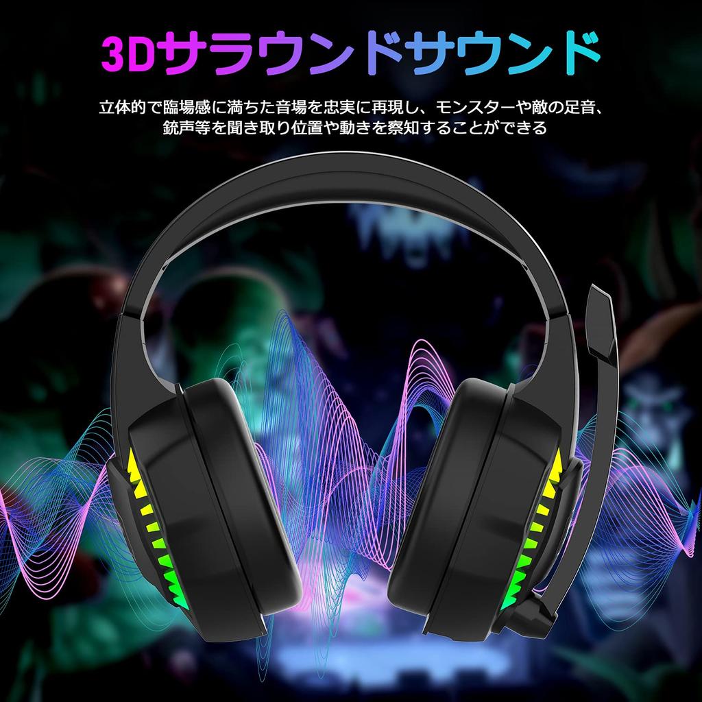 Gaming Noise Noise LED fps Xbox Unisex Headset, Headphones, Wired, Reduction, Foldable, Lightweight, Breathable, Cancelling, Light, Switch, One,