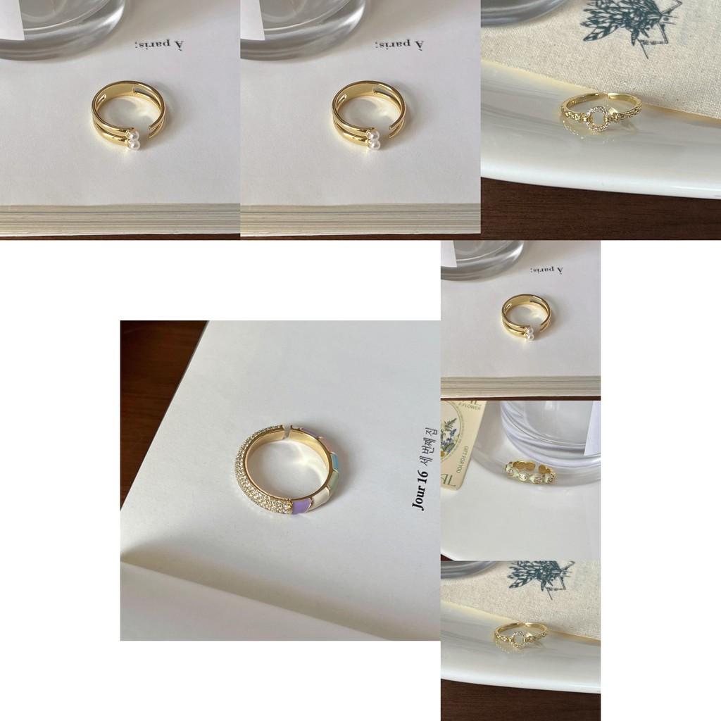 Exquisite Copper Ring For Women With Adjustable Fit And Elegant Geometric Shape Ideal For Winter Fashion