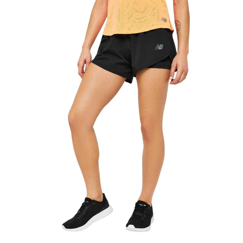 New Balance Womens/Ladies 2 in 1 Shorts