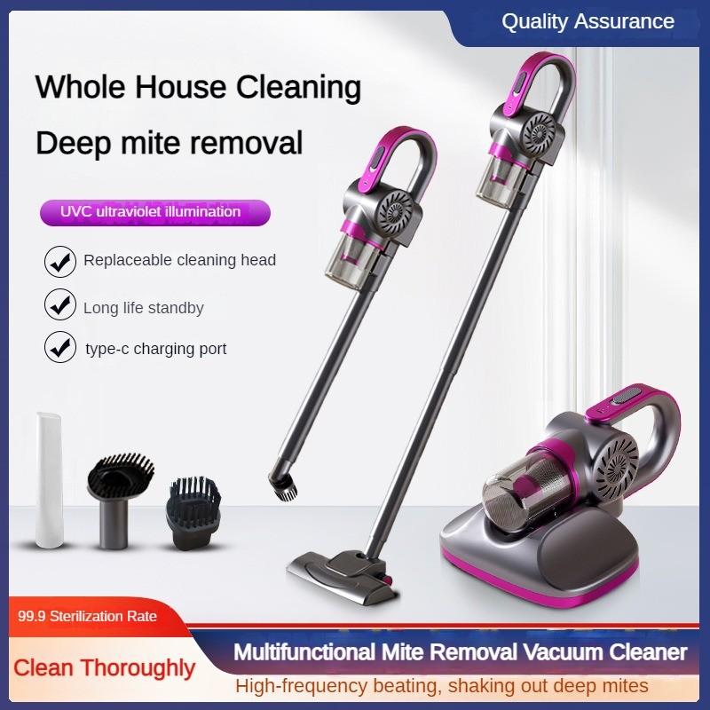 11Kpa Wielofunkcyjny Odkurzacz do Usuwania Roztoczy Domowa Maszyna do Sterylizacji Ultrafioletowej Ręczny Bezprzewodowy Odkurzacz do Usuwania Roztoczy