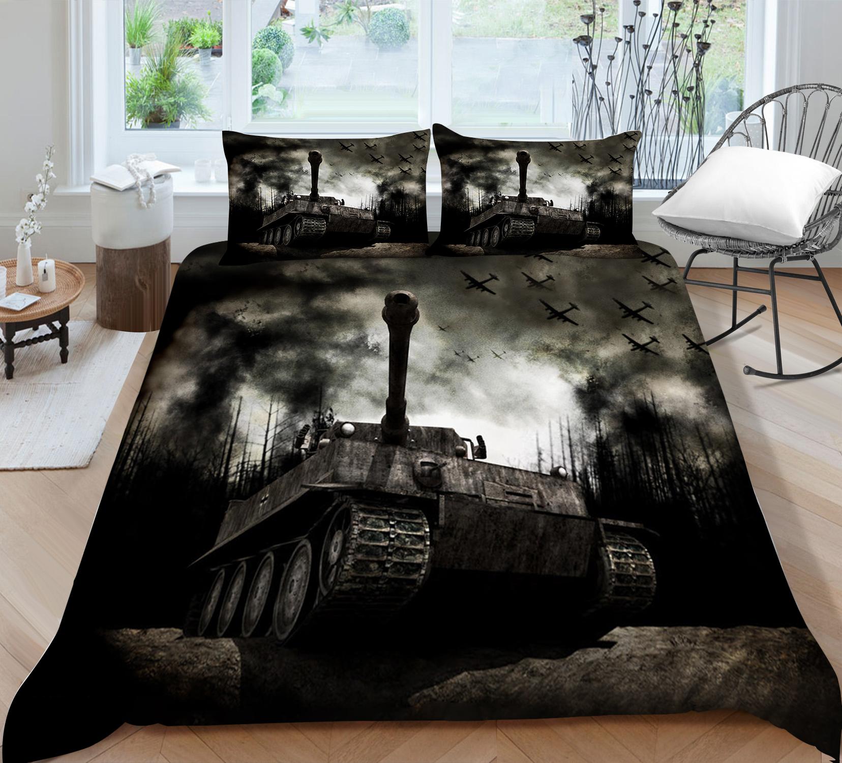 

Комплект постельного белья с 3D-трактором, роскошный автомобильный пододеяльник и наволочка 2/3, полноразмерный комплект постельного белья AU/EU/DE/US Cama 90 --155x220cm