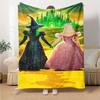 Wicked Theme Printed Blanket - Perfect for Couch, Bed, Travel & Outdoor Use | Machine Washable, Cozy & Durable.