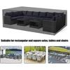 105x49x102cm  Patio Set Cover - Garden Furniture Cover | Weatherproof Garden Furniture Cover |
