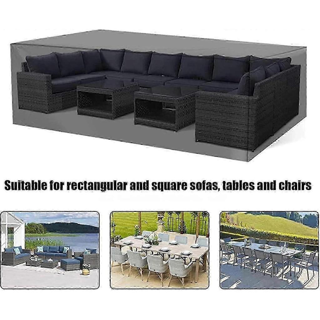 105x49x102cm Patio Set Cover - Garden Furniture Cover | Weatherproof Garden Furniture Cover |