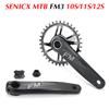 Pedivela SENICX FM3 para Bicicleta MTB Mountain Crank 170mm 175mm 34T Pedivela