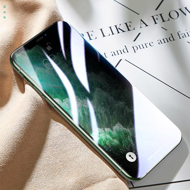 Full Anti Spyware Glass Screen Saver for iPhone 17 16 15 14 13 12 11 Pro Max 14 15 7 8 Plus XR X XS Max 6s 12 13 Mini