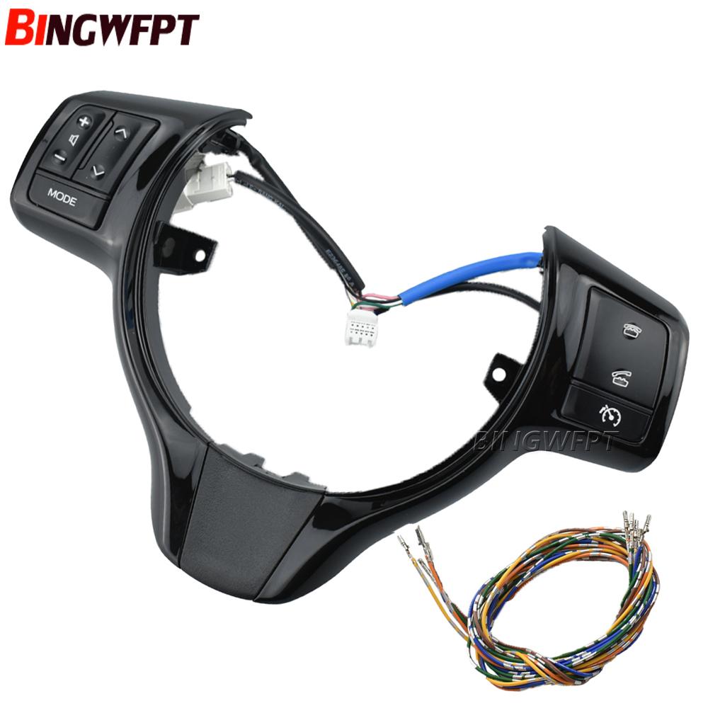 Steering Wheel Switch For Toyota Yaris 2012-2018 Verso-S VitZ 2012-2014 Phone Control Volume Buttons