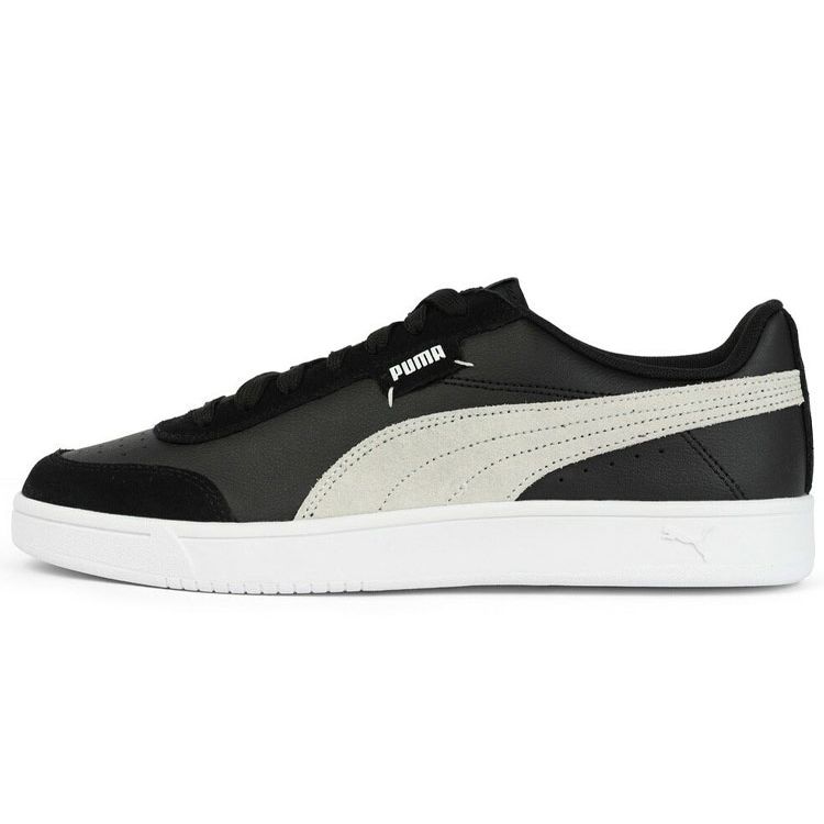 Puma Court Legend Lo Casual Lightweight Durable Low-Top Sneakers Unisex Sneakers Black White 371931-07