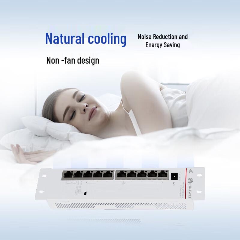 Huawei KunLun S110-8LP2T-BU Enterprise 8-Port Gigabit PoE Switch