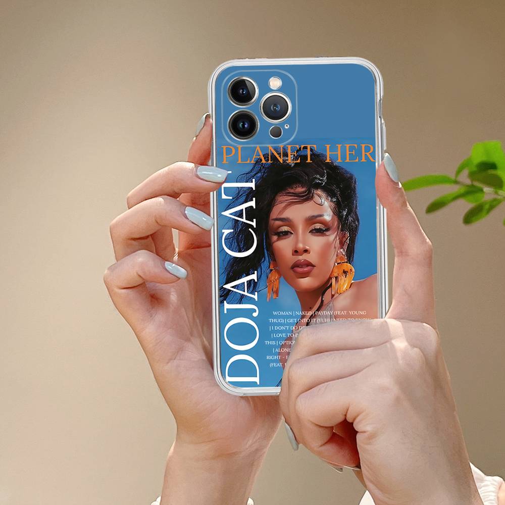 Doja Singer C-Cat Phone Case For IPhone 17 16 14 11 12 13 15 Pro Max 14 Plus 17 Air Cover