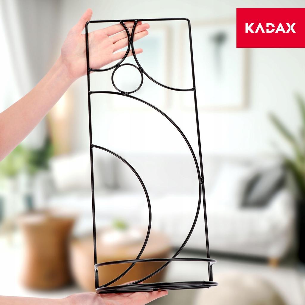 KADAX Metal Hanging Flower Pot Stand 50cm