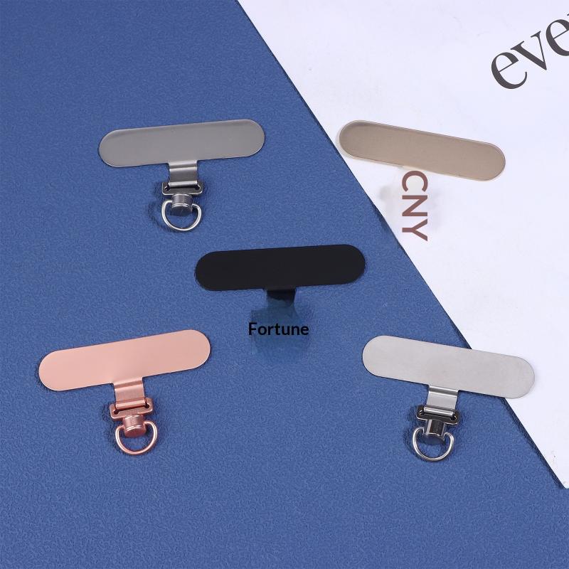 1Pcs Metal Phone Lanyard Gasket Patch Detachable Mobile Phone Rope Card Clip Universal Anti-Lost Phone Strap Holder Adapter