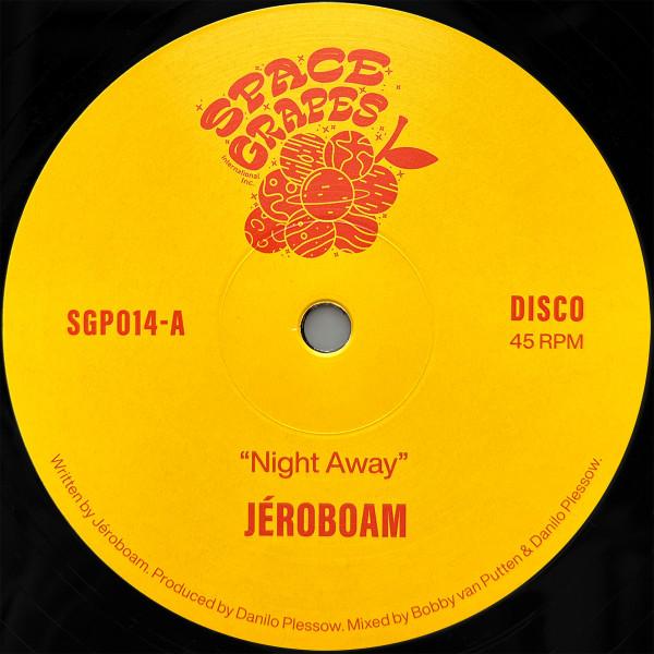 

12inch Record JEROBOAM Night Away Dive Into Darkness SGP014 SPACE GRAPES 2025 Netherland SoulFunk
