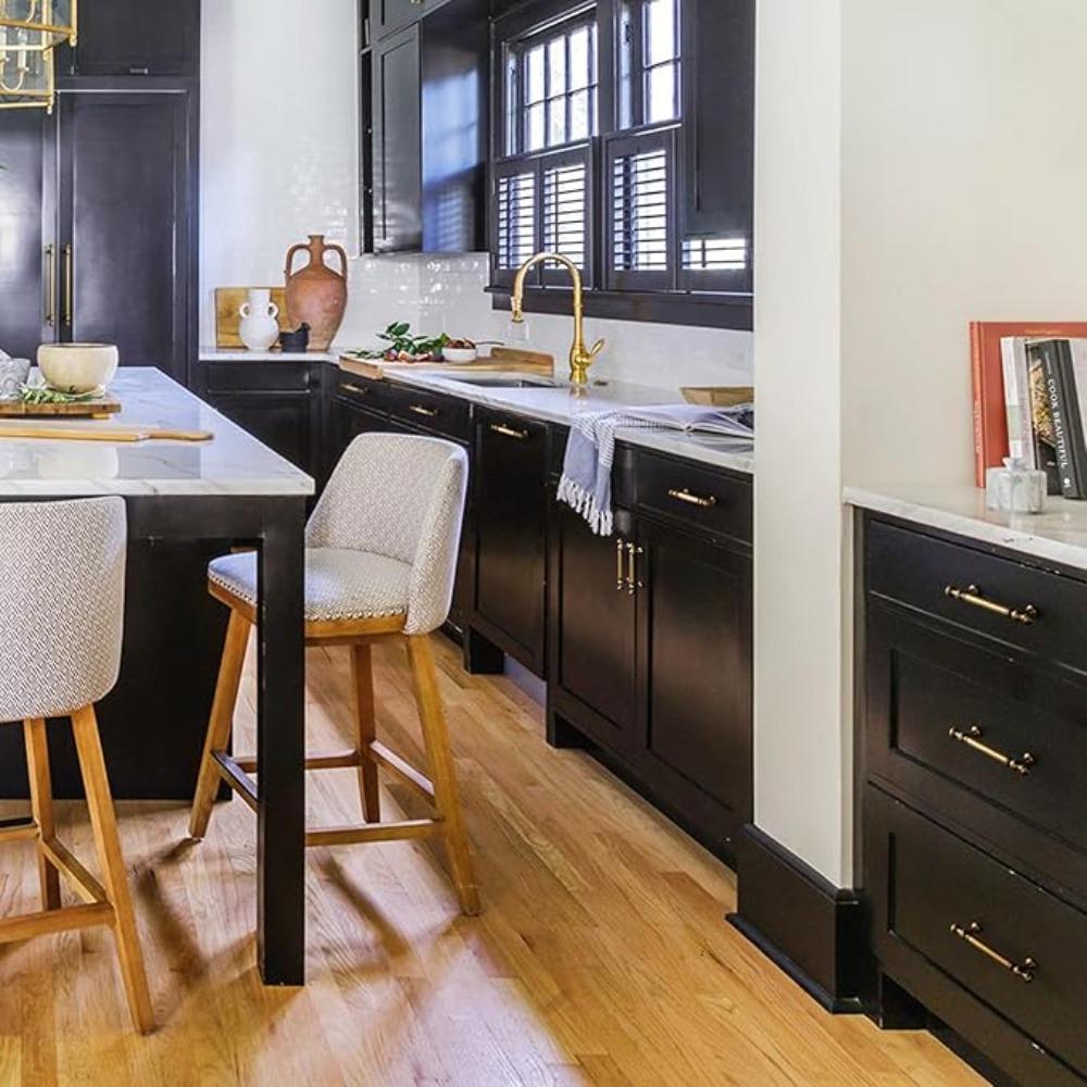 Bronze Solid Antique Brass Cabinet Handles Wardrobe Pull Cupboard Door Knob Kitchen Cabinet Handles Bronze Pulls