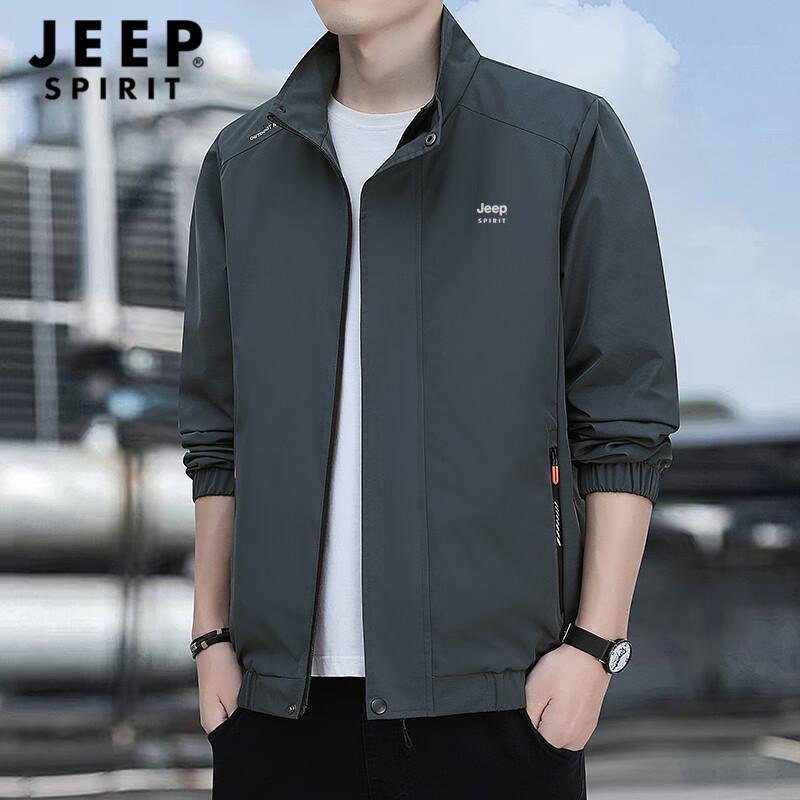 JEEP SPIRIT Men's Casual Slim Fit Jacket