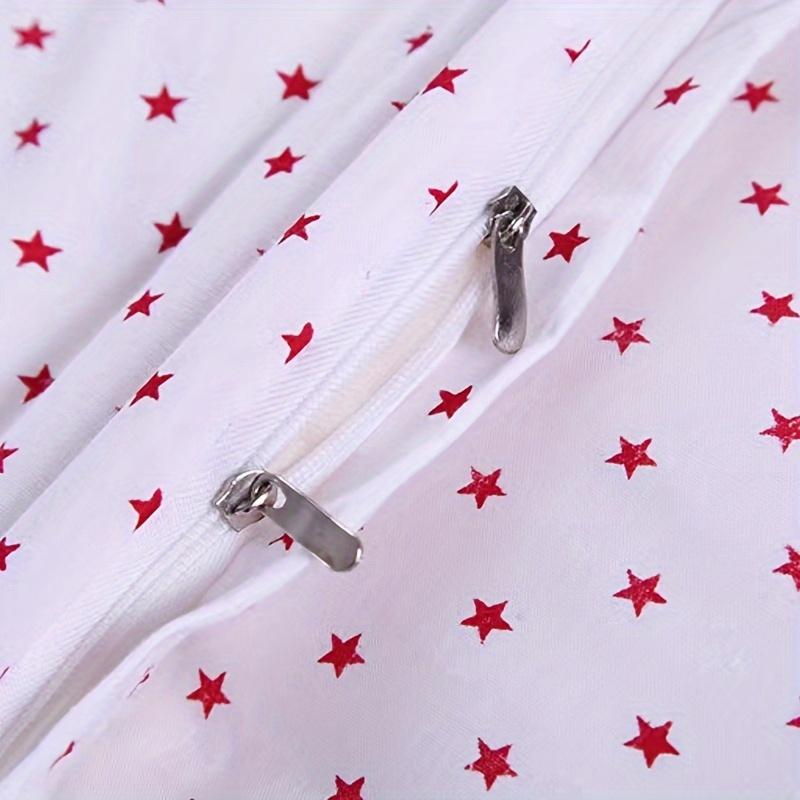 1pc Heavy-Duty Nylon Double-Headed Zipper Pulls Thickened & Elongated Multi-Purpose Zipper Accessories for Quilts, Pillows, Cushions White