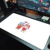 PandaBobaLove Lace Solid Color Mouse Pad Large Gaming Table Cushion Non-slip Laptop Tablet Big Mousepad XXL Mat Mini PC Playmat With Lock edge