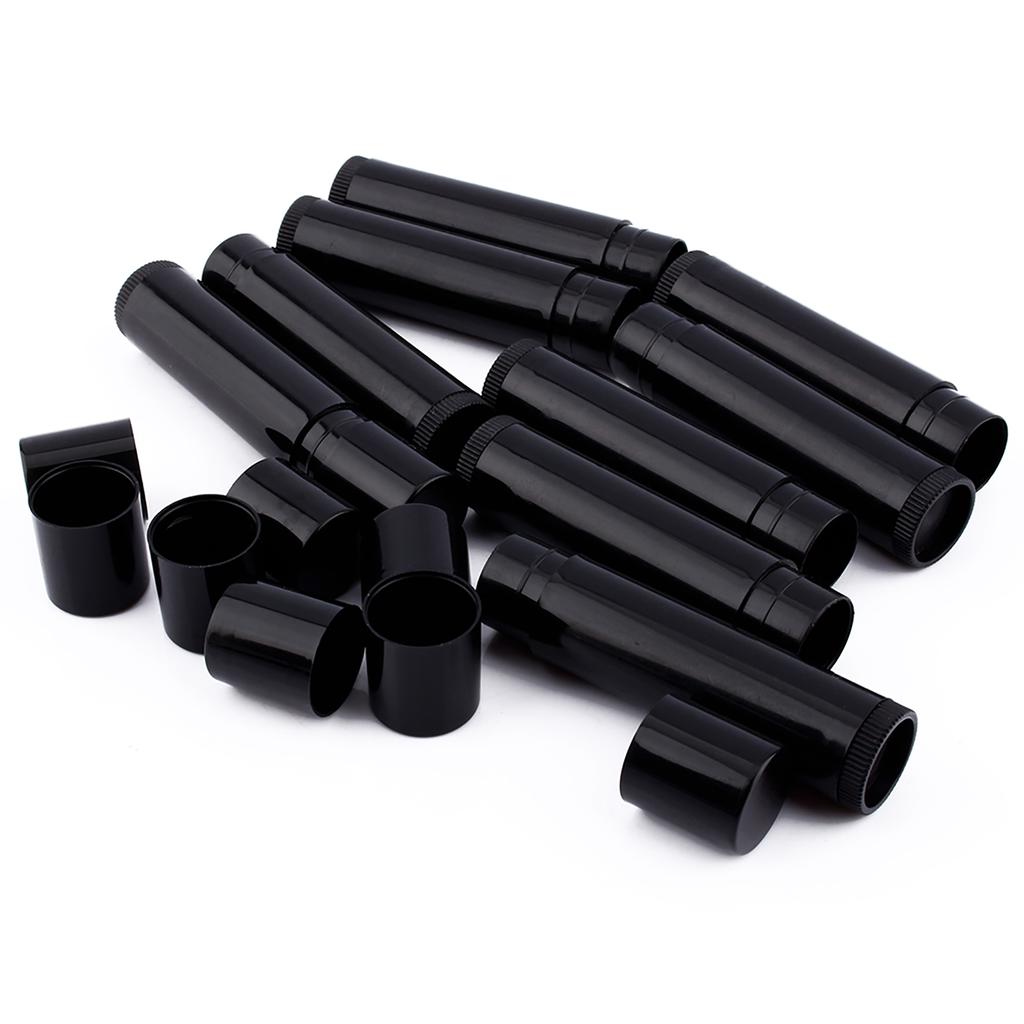 Empty Plastic Lipstick Tubes, 100PCS 5ml Empty Lipstick Lip Balm Container Tube, Portable for Lip Gloss Balm with Safe Plastic Material, Refillable