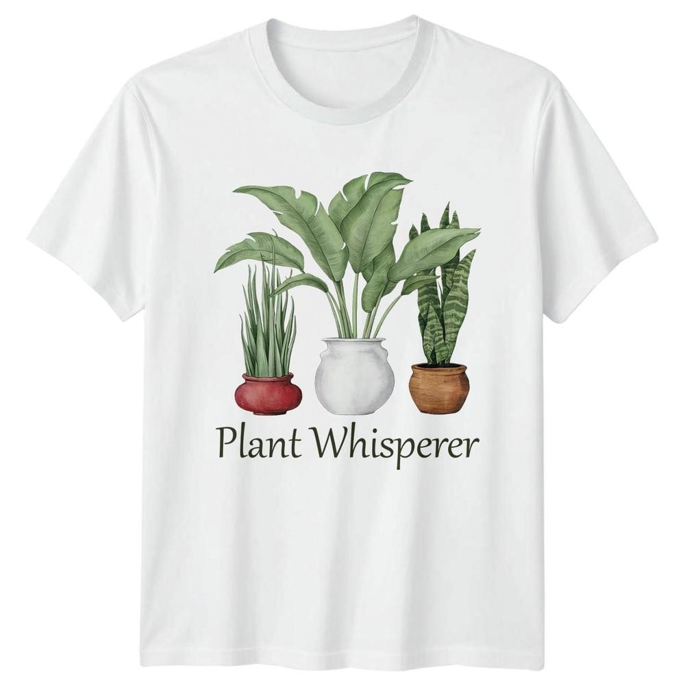 Plant Whisperer TShirt Indoor Plants Gardening Birthday Gift For Him And Her S