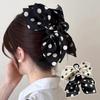 New Arrivals Open Run Women Hair Clip With Lovely Dot Pattern