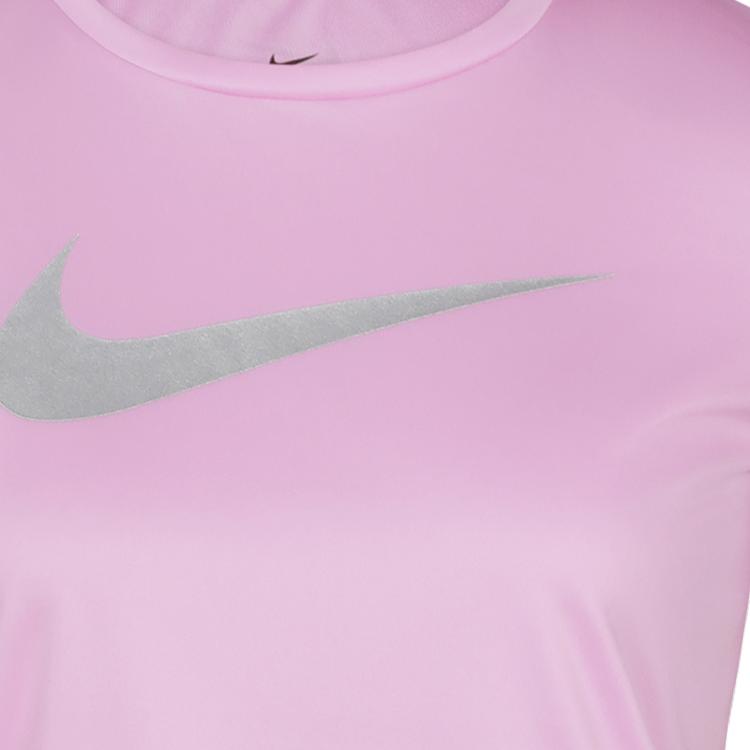 Nike Running Training Fitness Sports Round Neck T-Shirt Women Tops Rising-Pink CN5185-629