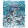 JQ Licensing Jlo Silky Dolphin Jumpers Supersoft Blanket