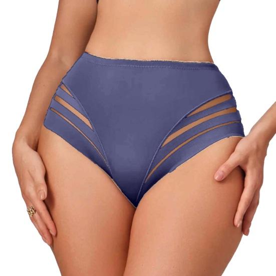 Women Middle Waist Underwear Spring Sheer Sexy Panties Summer Breathable Stretch Tummy Control Ladies Full Coverage