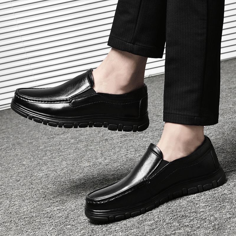 Pánské boty z pravé kůže Luxusní značky pro volný čas Pánské boty na řízení Pánské boty pro volný čas