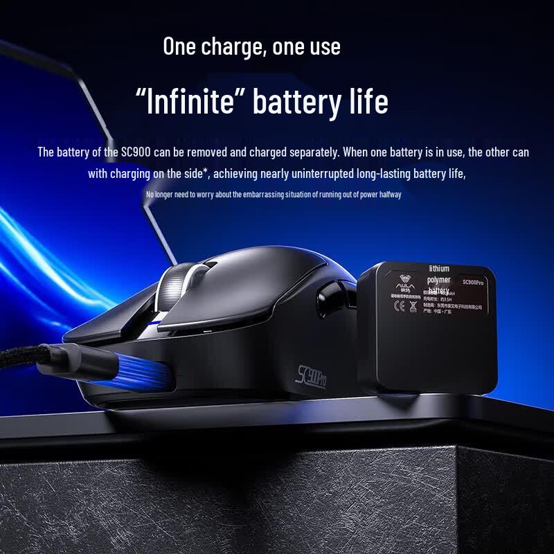 AULA SC900Pro Lightweight Tri-Mode Gaming Mouse