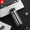 Fuguang Double-Layer Borosilicate Glass Portable Tea Infuser Bottle