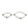 2Pcs Fastener Hardware Round Hose Clamp Pipe Fitting Nut Hoop Suspension Pipe Holder Expansion Screw