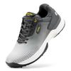 Wide Fit Golf Shoes for Men Lightweight Golf Sneakers with Spikes [FitVille] (2E/4E) -