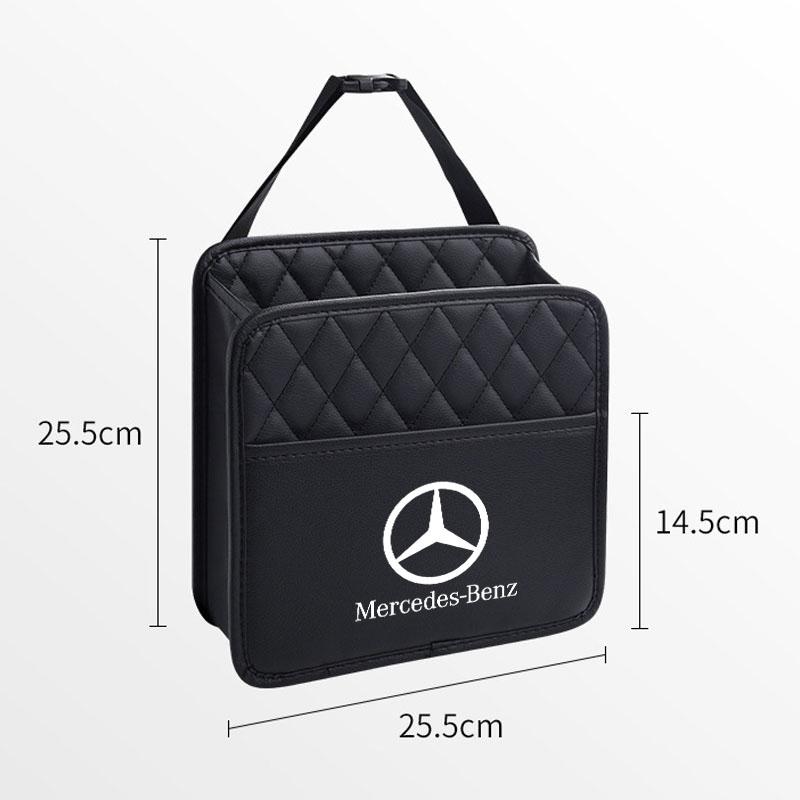 CRV1 Car Backseat Organizer Auto Multifunction Storage Bag For Mercedes Benz W203 W204 W205 W206 W212 CLK GLA C E S Class Accessories