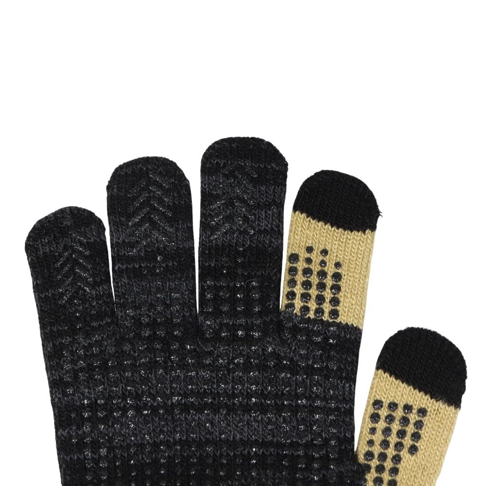 Mizuno Junior Baseball Knit Glove 12JYBA5109 (Black/JF/Jr)