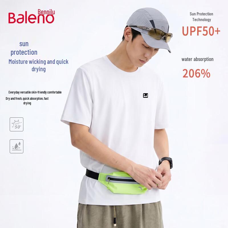 Baleno Men s UPF50+ Quick-Dry Short-Sleeve T-Shirt 3XL