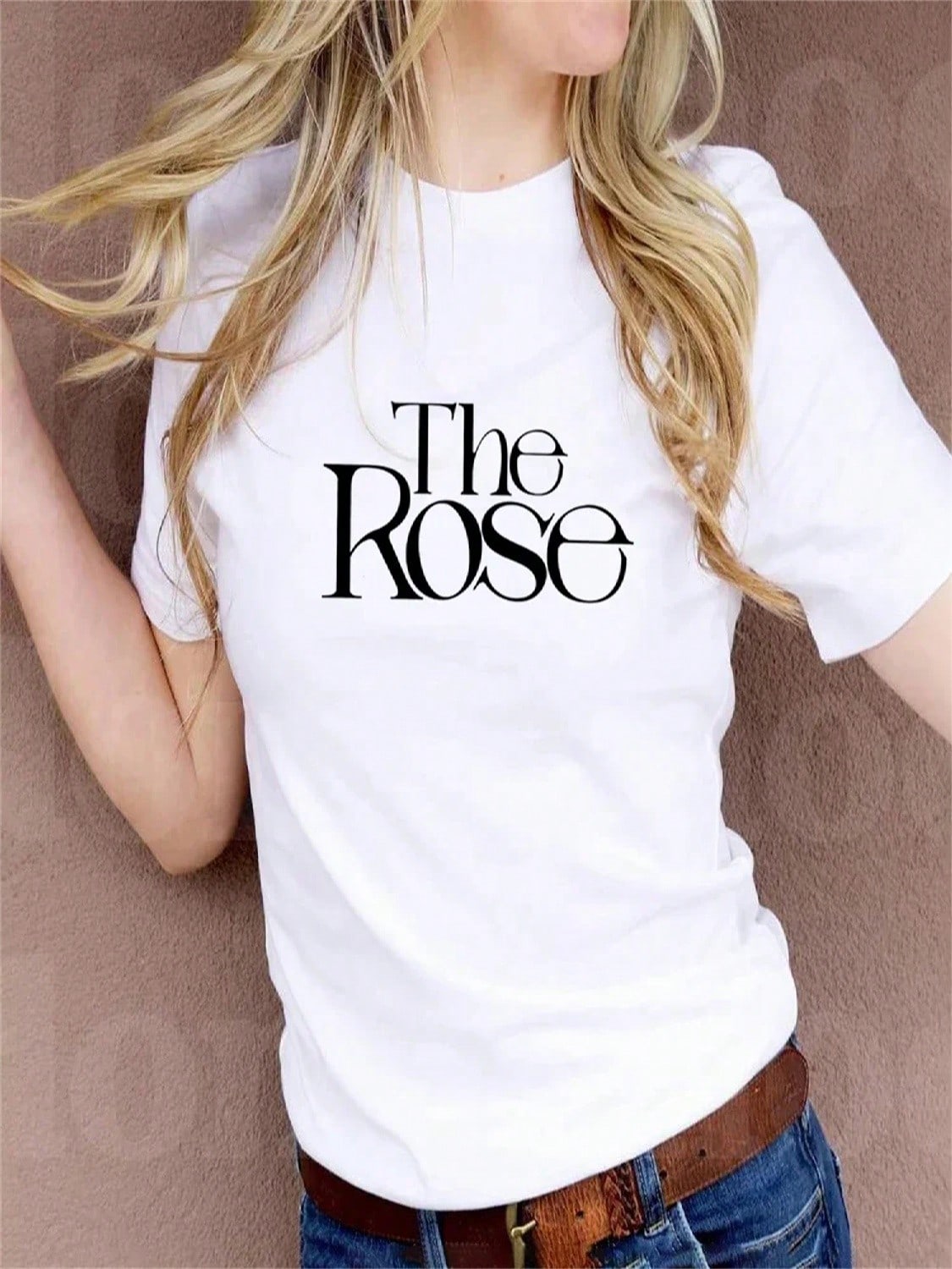 The Rose Back To Me T-Shirt The Rose Korean Group Tee Kim Woo-Sung The Rose Merch Tee The Rose Dual Album Women Clothing S разноцветный