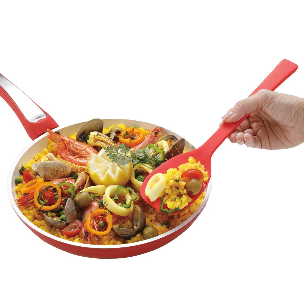 Kai House Select Spoon Flat for Spatula, Tip, DH7355, Stir-frying