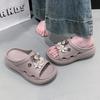 Fashion Fashion Slippers 2025 Chunky Platform Women Shoes Wedge Slippers Women Summer Sandals Woman Comfy Open Toe Non Slip Beach Shoes