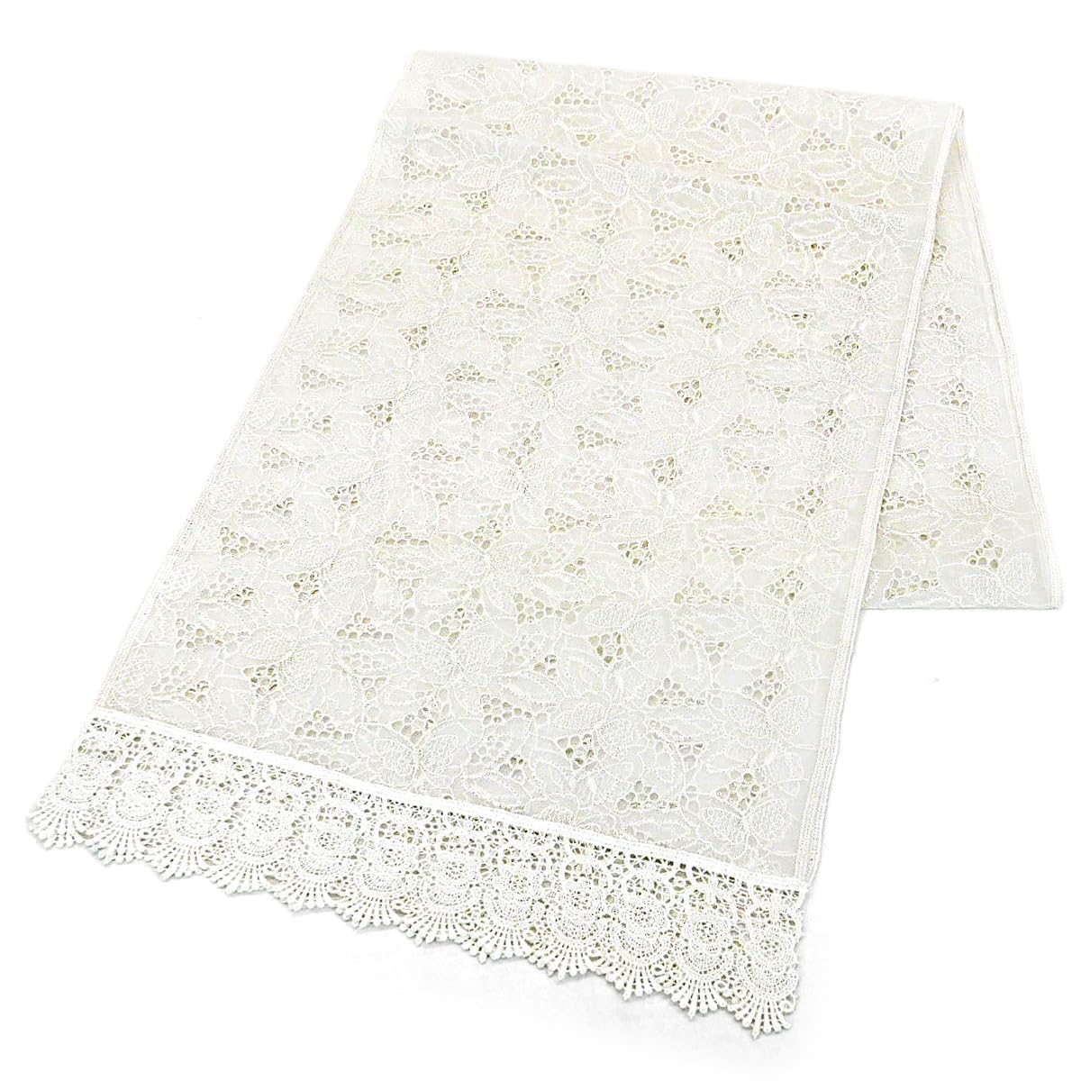 

Obiage Silk Pure Silk Lace Furisode Kimono Coming of Age Ceremony Kimono Stylish Butterfly Pattern Modern White White [Kyoto Usagido] (White) білий