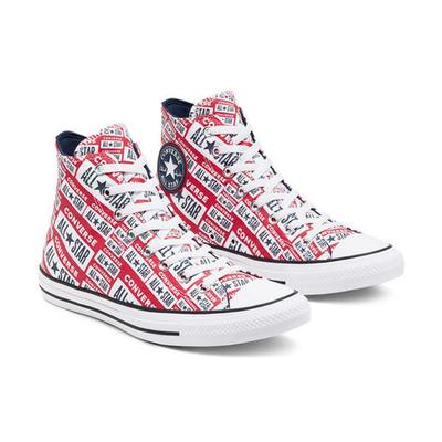 Chuck Taylor All Star Hi Logo Rosso 166984C